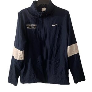 Nike Volleyball Black Sweatshirt Unisex medium Pullover Crew volleyball